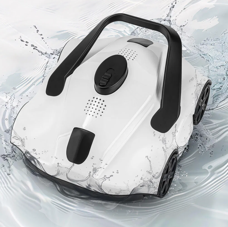 Robotic Pool Vacuum Cleaner for Flat In-Ground Pools